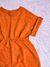 vestido bóbrincá laranja na internet
