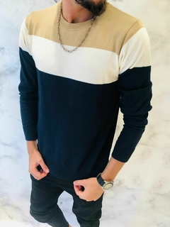 Sweater de Hilo Tricolor - comprar online