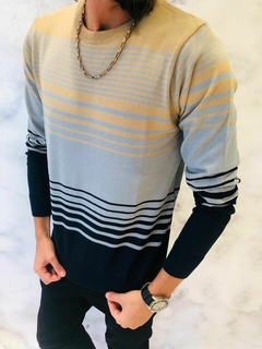Sweater de Hilo Mil Rayas - comprar online