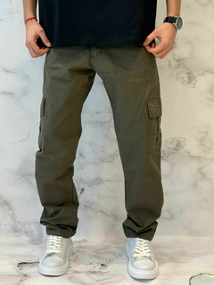 Pantalón Cargo de Gabardina - LAGUARDIA