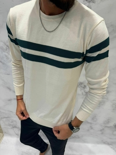 Sweater Hilo Rayado Tramado - LAGUARDIA