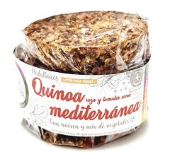 Medallones de quinoa mediterránea- Casa vegana