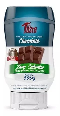Salsa sabor chocolate zero calorías mr taste