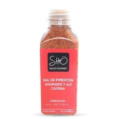 Sal Shio de Pimentón Ahumado Ají y Cayena Premium