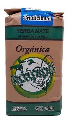 Yerba Mate Roapipo Tradicional Orgánica X 500 Gr.