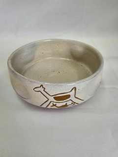 Bowl Amassado Branco PP - Cerâmica - Serra da Capivara - Piauí - comprar online