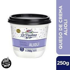 Queso crema la paulina Alioli 250g