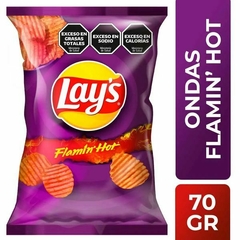 Papas fritas lays Fleming Hot 70g