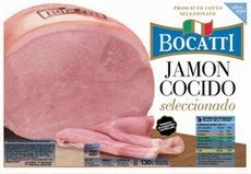 Jamón cocido natural bocatti feteado x 100 grs