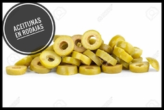 Aceitunas verdes en rodajas 100 grs