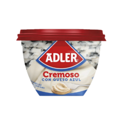 Queso untable cremoso con queso azul 190g