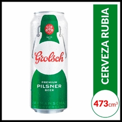 Cerveza rubia grolsch 473 cc