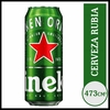 Cerveza rubia heineken 473 cc