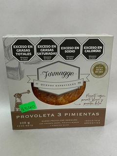 Provoleta 3 pimientas Formagge x220grs