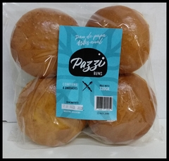 Pazzi bun pan de papa con semillas 4 unidades