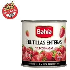 Bahia frutillas enteras 850gr