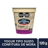 yogurt La cremeria sabor mora 120grs