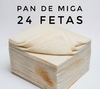 Paquete de pan de miga x 24 fetas