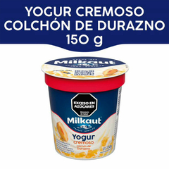 Yogurt cremoso milkaut Durazno 150g