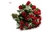 Buquê com 24 rosas vermelhas selecionadas a mão, buquê elegante ideal para a pessoa amada.