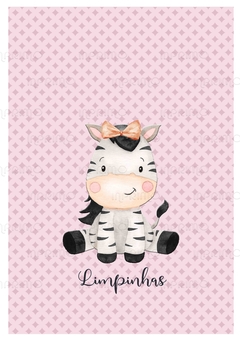 Organizador de Sujinhas ou Limpinhas_Zebra - comprar online