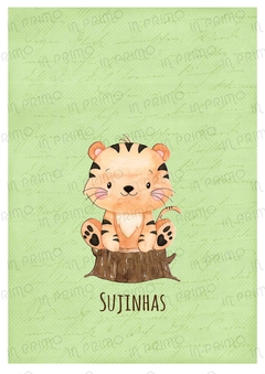 Organizador de Sujinhas ou Limpinhas_Tigre - comprar online