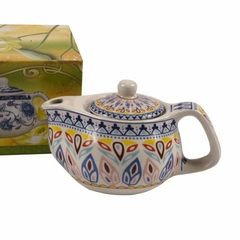 Tetera porcelana azteca - comprar online