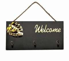 Porta llaves perchero "WELCOME"