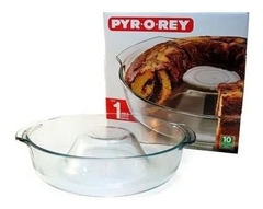 Molde savarin vidrio 26cm