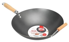 Wok antiadherente 35cm con asa