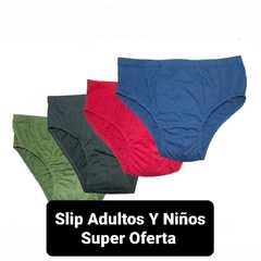 Slip Adultos Super Oferta !!! - comprar online