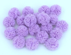 10 Pompons de Tule 18mm