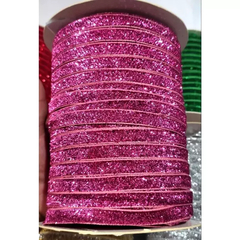 Fita Lurex esponjado Glitter 10mm -5 Metros - loja online