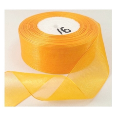 Fita de Organza Sanding 38mm - 5 Metros - Encanto das Fitas