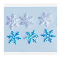 Apliques Flocos de Neve Frozen com 100 Unidades na internet