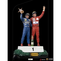 Ayrton Senna and Alain Prost Deluxe 1/10 - The Last Podium - Art Scale - Iron Studios na internet