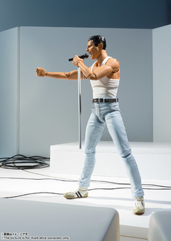 Freddie Mercury - Live Aid Ver - S.H.Figuarts - Bandai - loja online