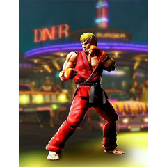 Ken Masters - Street Fighter - S.h.figuarts - Bandai - loja online