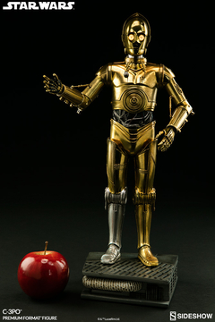 C3PO 1/4 Star Wars Premium Format Statue Sideshow Collectibles - Camuflado Toys