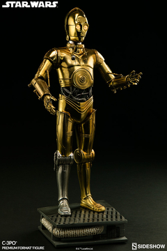 C3PO 1/4 Star Wars Premium Format Statue Sideshow Collectibles - comprar online