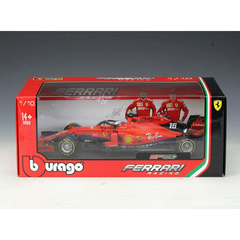 F-1 Ferrari Sf90 Charles Leclerc 2019 1/18 Burago - loja online