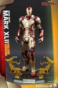 Iron Man Mark 42 XLII Deluxe - Marvel - 1/4 Scale - Hot Toys na internet