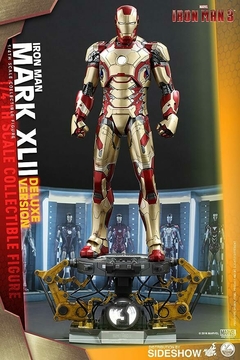 Iron Man Mark 42 XLII Deluxe - Marvel - 1/4 Scale - Hot Toys - loja online