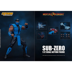Sub-Zero - Mortal Kombat 3 - Storm Collectibles - Camuflado Toys