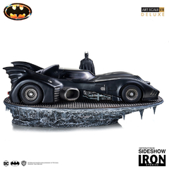 Batman & Batmobile Deluxe - Batman 89 - Art Scale 1/10 - Iron Studios - Camuflado Toys