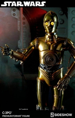 Imagem do C3PO 1/4 Star Wars Premium Format Statue Sideshow Collectibles