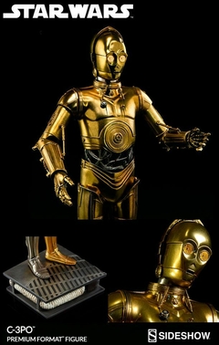 C3PO 1/4 Star Wars Premium Format Statue Sideshow Collectibles - comprar online