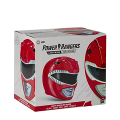 Capacete 1/1 Power Rangers Ranger Vermelho Hasbro - Camuflado Toys
