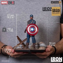 Capitão America First Avenger Art Scale 1/10 Ccxp 2019 - comprar online