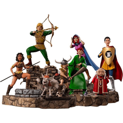 Set Caverna Do Dragão 1/10 Dungeons & Dragons Iron Studios